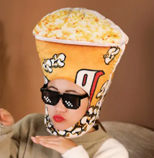 Crazy Popcorn Hat