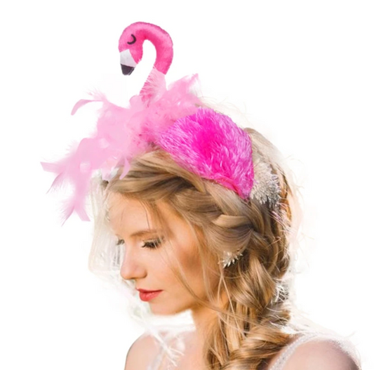 Flamingo Crazy Hairband